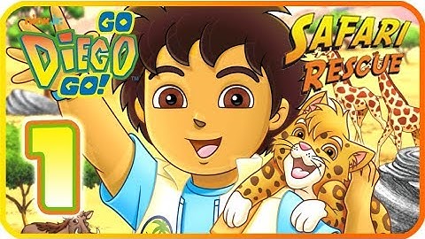 Go, Diego, Go! Safari Rescue Part 1 (Wii, PS2) Saving the Ostrich