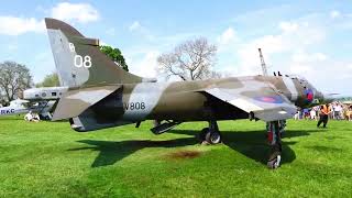 Privately owned Harrier "Jump Jet" GR.3 - Full Engine Run Up - 12th May 2024