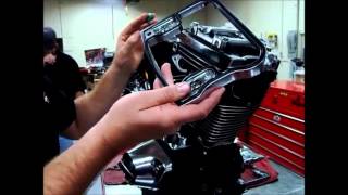 Part 09 How to install rocker boxes on Harley Davidson EVO S&S Jims Revtech