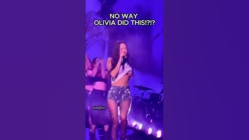 Fans Are SHOCKED After Olivia Did This! #concert #oliviarodrigo