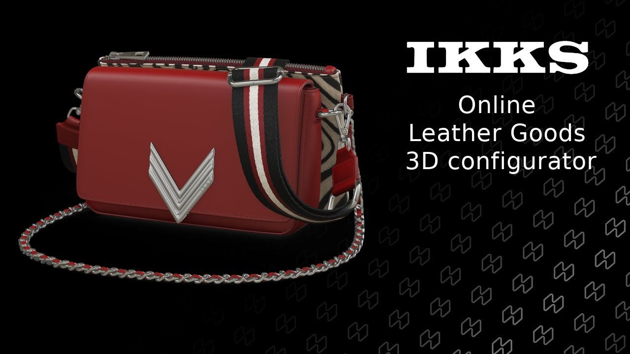 3D bag configurator for IKKS Hapticmedia