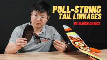 RC Glider Basics | Pull-String Tail Linkage
