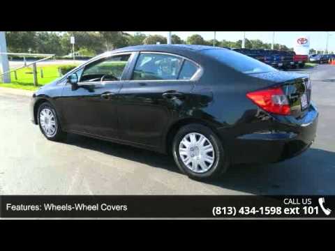 2012 Honda Civic Sdn LX - Stadium Toyota - Tampa, FL 33614 - YouTube