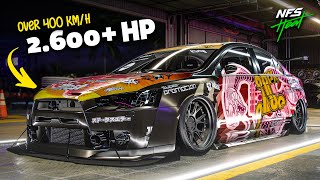 Need For Speed Heat - K.S Edition MITSUBISHI LANCER EVOLUTION X Customization | Max Build 400+