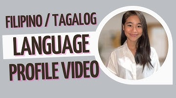 Filipino or Tagalog Language Tutor Video #preply #tagalog #filipino #languagelearning