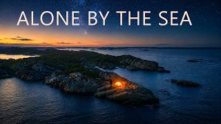 Alone on a Remote Peninsula in Norway | Silent Wild Camping