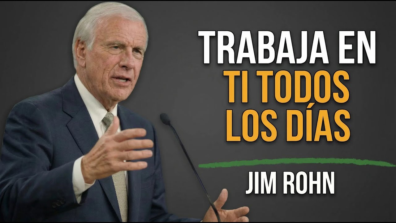 OBLÍGATE A TRABAJAR EN TI MISMO CADA DÍA | Jim Rohn — Discurso Motivacional