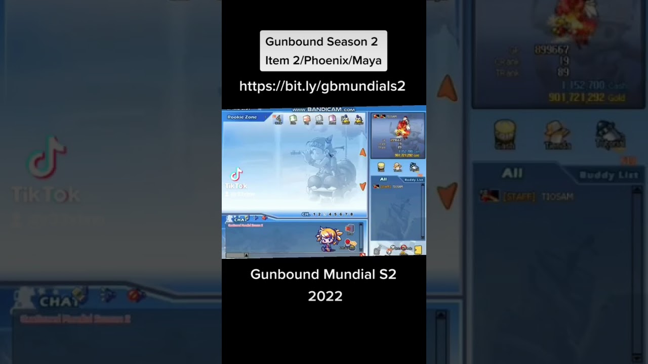 Gunbound Season 2, server private Mundial com Item 2, Phoenix, Maya etc...