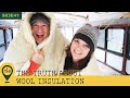 Insulation for our Bus Conversion | Sheep's Wool - S03E41