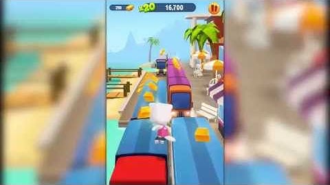 Talking Tom Gold Run - My Talking Angela Part 4 - iOS / Android - HD Gameplay Trailer