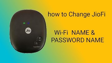 How To Change the Password of JioFi Device in hindi