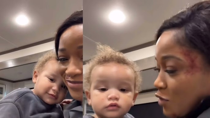 Keke Palmer cries out as her son Leo said "mama" for the first time! / KeKe Palmer, full details - YouTube