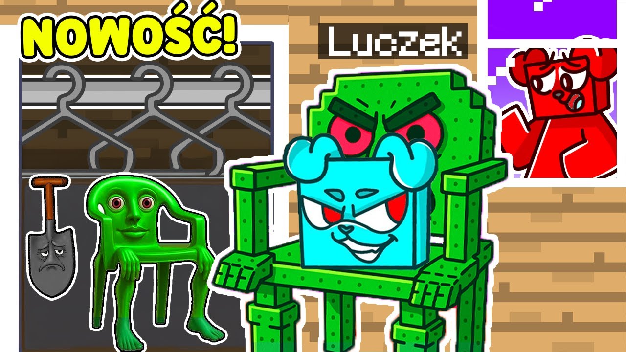 PRZEBIERAM SIĘ za NOWE BRAINROTY w Minecraft 💀😡