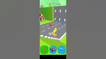 #Shape-Shifting Level1836 Funny Race Gameplay #shorts