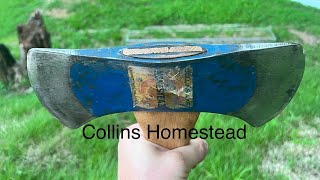 Collins Homestead Axe Restoration Voiceover