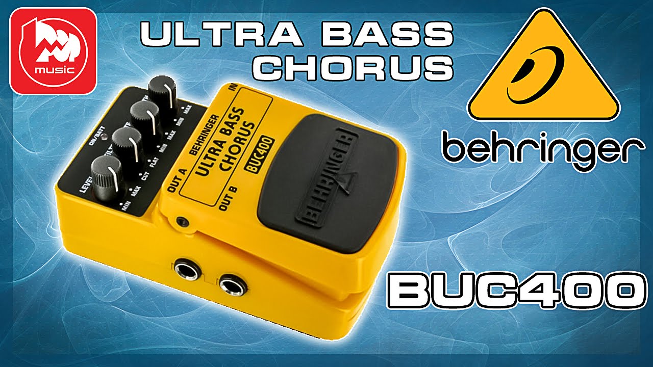 Басовый эффект BEHRINGER BUC400 ULTRA BASS CHORUS