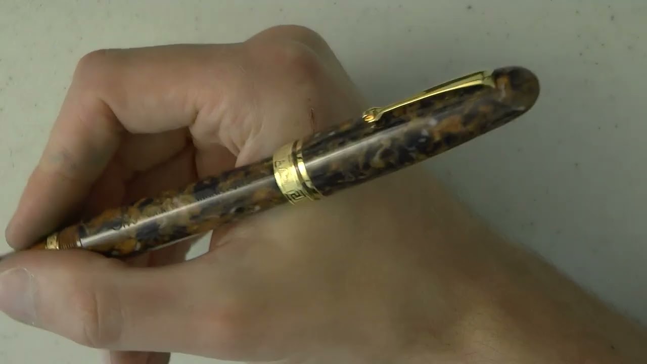 OMAS Ogiva Extra Fountain Pen Review - YouTube