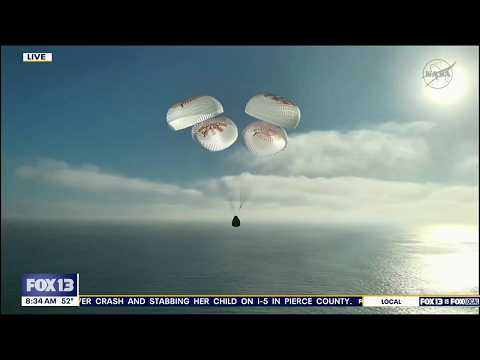 WATCH: NASA's SpaceX Crew-12 returns to Earth