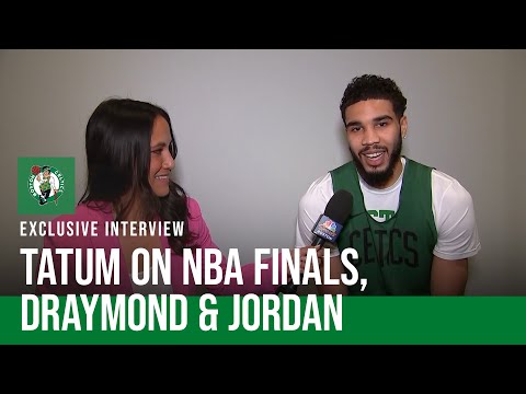 EXCLUSIVE INTERVIEW: Jayson Tatum on NBA Finals, Draymond Green and Michael Jordan