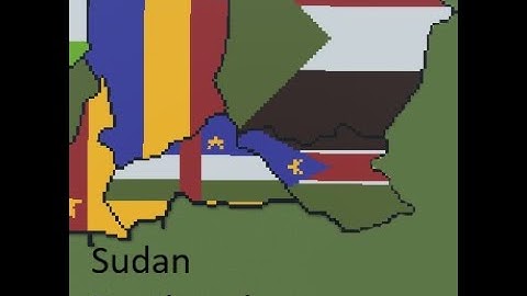 How to build the Earth in Minecraft | part 64 | Sudan and south Sudan