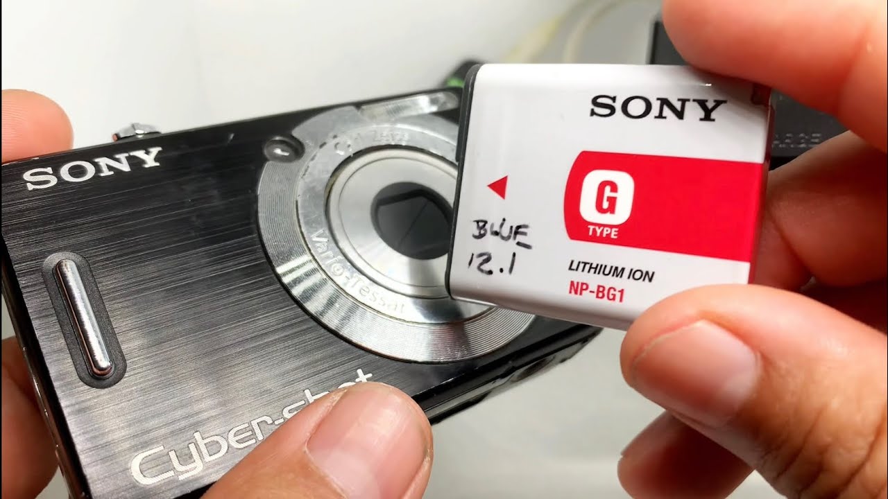 How to charge Sony CyberShot DSC W55 Batteries | Tutorial | Easy
