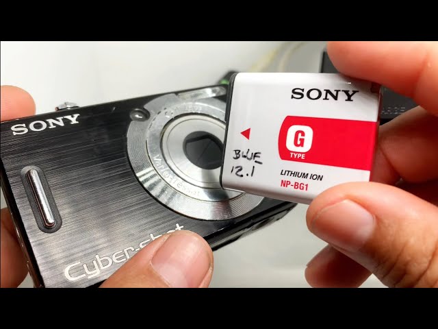 How to charge Sony CyberShot DSC W55 Batteries | Tutorial | Easy