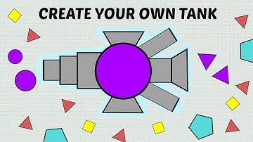 NEW TANK IDEAS IN DIEP.IO | MAKE CUSTOM TANKS | How To Make Your Own Tank
