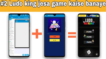 #2 how to create ludo game apk with unity ads | in sketchware app | game kaise banaye without coding