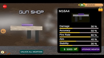 Gun Shop System - Unity Template