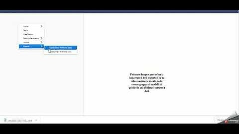 20 Export e Import dei dati in formato XML