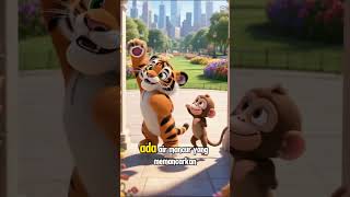 Taman Kota yang ajaib #aivideo #kartun