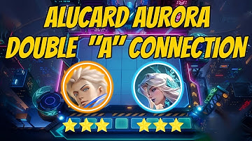 3 STAR ALUCARD AND AURORA, THE DOUBLE "A" CONNECTION !! VALE SKILL 2 | MLBB  MAGIC CHESS