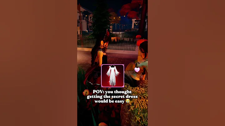 New Secret Dress in DTI! I tried SO many times 😭 #dresstoimpress #dti #roblox