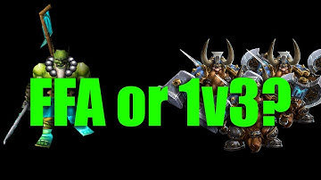 WC3 Classic GFX | FFA Develops Into a 1v3