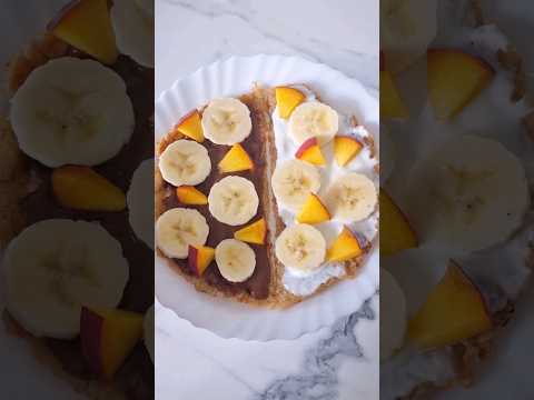 Овсяноблин без яиц. Вкусный и быстрый завтрак. #рецепты #рецепт #быстрыерецепты #еда #быстроивкусно