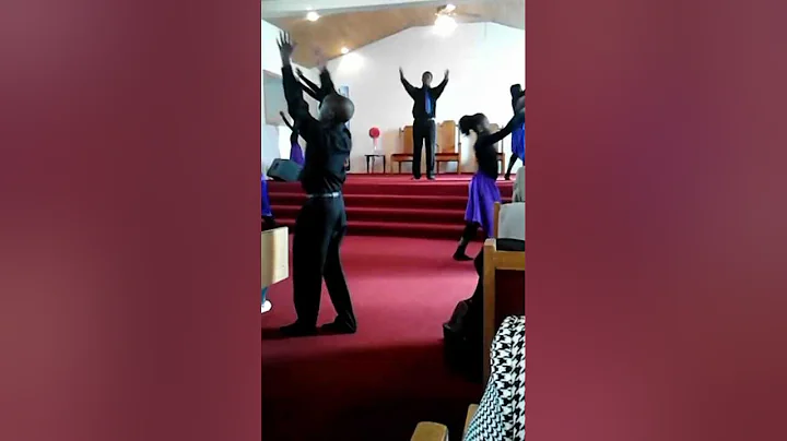 Jayonna praise dancing at church