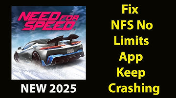 Fix NFS No Limits Keeps Crashing | Fix NFS No Limits   Keeps Freezing | PSA 24
