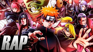 AKATSUKI MACRO RAP - Amanecer | Naruto Shippuden | Keyto ft. Grandes Artistas