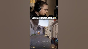 OhnePixel wasn’t ready 😭 #cs2 #csgo