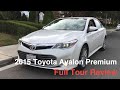 2015 Toyota Avalon Premium 3.5L V6 Full Tour Review