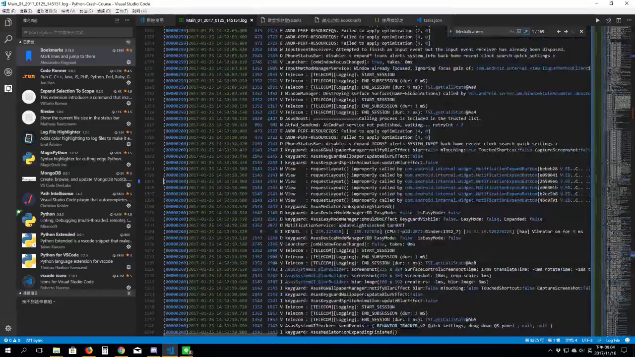 [VS code筆記#2] 如何在VS code中像Notepad++一樣設定書籤 - bookmarks - YouTube
