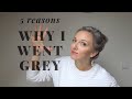 GREY HAIR TRANSITION | 5 REASONS I WENT GREY || 2019 || COOL SUSTAINABLE