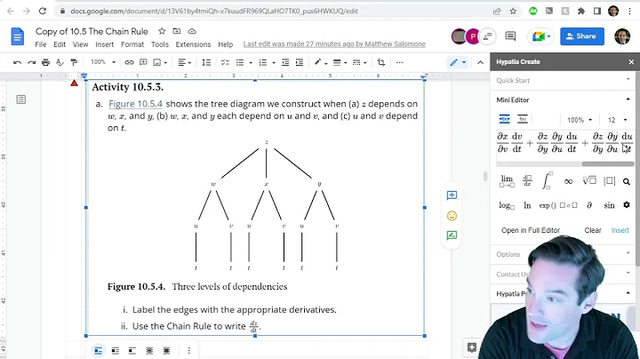 261.10.5.4 The "Tree Diagram" Method for Multivariable Chain Rule