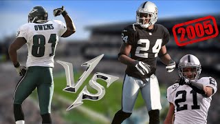 Terrell Owens vs Charles Woodson & Nnamdi Asomugha (2005) | WR vs CB Matchup
