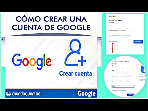 Crear Cuenta Google,