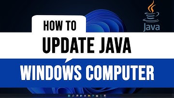 How to update Java to Latest Version in Windows Computer
