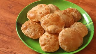 Ajwain Puri - рдЕрдЬрд╡рд╛рдЗрди рдХреА рдкреВрд░реА - Carom seeds Poori - How to make Crispy Ajwain Puri