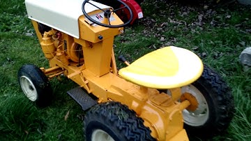 1961 Cub Cadet Original Running
