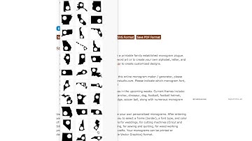 How to use Free Monogram Maker