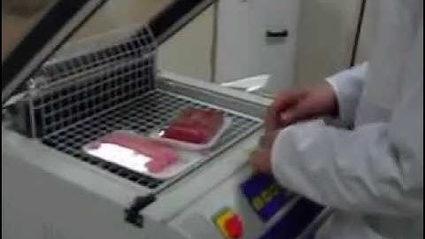 Package Wrap Sausage Meat for Retail - Minipack Galaxy Shrink Wrap Machine